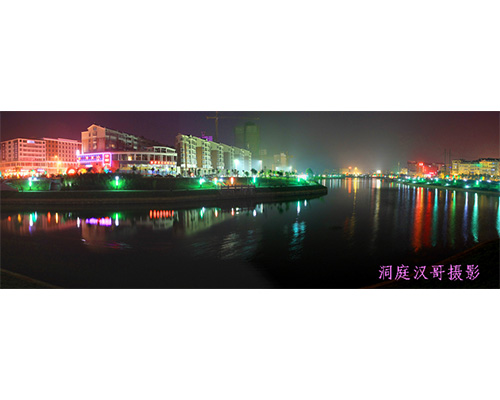 小叶湖公园夜景